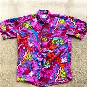 Fun silk shirt